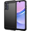 Techsuit Carbon Silicone kryt na Samsung Galaxy A15 4G / A15 5G – čierny