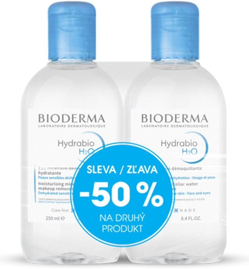 Bioderma Hydrabio H2O Festival micelárna pleťová voda 2 x 500 ml darčeková sada