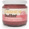 GymBeam Cashew butter with coconut white choco and strawberry 8 x 340 g