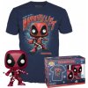 Pop Marvel Deadpool Tee Box