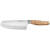Wüsthof Wüsthof - Kuchynský nôž santoku AMICI 17 cm olivové drevo GG382 + záruka 3 roky zadarmo