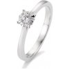 SOFIA DIAMONDS prsteň z bieleho zlata s diamantom 0,18 ct BE41/05764-W