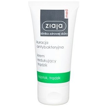 Ziaja Med Antibacterial Care ľahký krém proti akné regulujúci tvorbu kožného mazu 50 ml