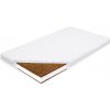 Detský matrac New Baby STANDARD 140x70x8 cm kokos-molitan-kokos biely