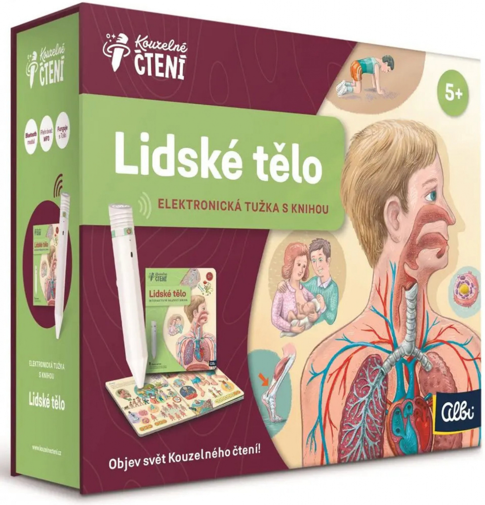 Albi Kouzelné čtení tužka + Lidské tělo