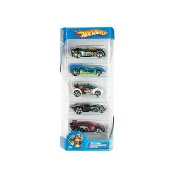 Hot Wheels auta angličáky 5 ks