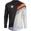 Yoko Viilee čierno-bielo-oranžový (Priedušný motokrosový dres s výborným strihom)