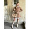 Hnedá crossbody kabelka Laura Biaggi – praktická kabelka na rameno z ekokože