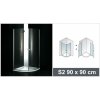 Aquatek GLASS S GLASSS2CH9063 (Sprchový kút oblúkový s dvomi otváracími dverami)