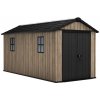 Záhradný domček Keter Apex 7,5 x 15 Ashwood, s podlahou