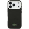 Kryt na mobil Lacoste Lacoste Iconic Petit Pique Metal Logo MagSafe na Apple iPhone 17 Pro (LCFCMP17LPLAK) čierny