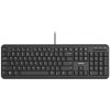 Canyon HKB-20, klávesnica, USB, séria Velvet Tread - tichá 104 kláv, 13 multimed., štíhla, čierna, SK/CZ CNS-HKB02-CS