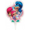 Dekora Narodeninová sviečka Shimmer and Shine 7 cm