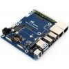 Waveshare Základná doska s dvoma ethernetovými pripojeniami pre Raspberry Pi CM5