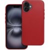 OEM Kožený obal MAG COVER case pre IPHONE 16 Plus červený