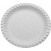 KUPO-SK Papierový tanier s priemerom 230 mm biely