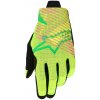 rukavice RADAR PRO, ALPINESTARS (zelená/žltá fluo/ružová fluo) 2026 Veľkosť: S