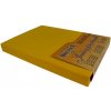 Brotex Jersey prestieradlo sýto žlté, 200 × 200 cm