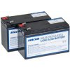 AVACOM AVA-RBP02-12090-KIT - batéria pre CyberPower, EATON, Effekta, FSP Fortron, Legrand