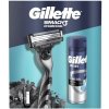 Gillette Darčeková Súprava S Holiacim Strojčekom Mach3 + Series Gél 75 ml + Škatuľka