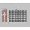 KV Řezáč Záclonka 3x2/10m 4 mm PPHF, biela