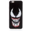 AppleMix Kryt MARVEL pre Apple iPhone 6 / 6s - Venom - gumový - čierny