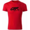 T-ričko CBR Racing pánske tričko Farba trička: Čierna, Farba potlače: Biela, Veľkosť: 4XL