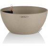 Lechuza geobra Kvetináč Lechuza Cubeto Stone all-in-one set Farba: Béžová/Krémová, Veľkosť: 30 (29,8 / 13,5 cm)