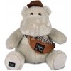 Plyšový hrošík s ľadvinkou Hello Brook! Hippo Histoire d’ Ours béžový 20 cm od 0 mes