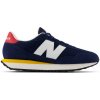 Pánska voľnočasová obuv New Balance, MS237VI tmavo modrá,biela,žltá,červená, 40.5 EU