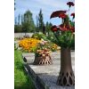 Samozavlažovací žardina Plastia Roseta 30 cm bronz