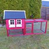 Kurin pre sliepky Gaby 250 cm x 110 cm x 145 cm ružový Veľkosť výbehu: 1,4 m