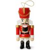 DECOLED Drevená vianočná ozdoba luskáčik na orechy 12 cm, závesný