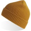 Atlantis Headwear Čepice Maple, pletená COT33011208599-mustard UNI Hořčicová