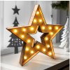Brilagi - LED vianočná dekorácia LED/2xAA 38x40 cm hviezda 1v1110-OEM1 + záruka 3 roky zadarmo