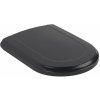 Villeroy & Boch Hommage WC doska, SoftClosing, QuickRelease, Pure Black 8809S1R7