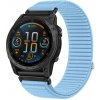 VSETKONAMOBIL 128359 NYLON QUICK FIT Vymeniteľný remienok pre Garmin - šírka 22mm svetlomodrý