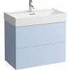 Laufen Skříňka pod umyvadlo, 2 zásuvky, pro umyvadlo H810336, H4075920336401 Varianta: Šedomodrá
