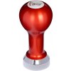Buna café tamper, kov, červený, SP, 41 mm, nerez lesk, plochý