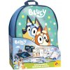 bluey škola kreslenia – kreatívna sada v batohu