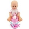 Teddies Detské čúranie s príslušenstvom plast 30cm v krabici 38x41x19cm