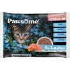 Pawsome! kapsička Junior s lososom Multipack 4x 85 g