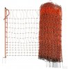 KERBL 292271 vodivá sieť pre hydinu, 106 cm x 50 m / 2 hroty, oranžová