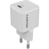 CANYON Sieťová Nabíjačka CU20C GaN 20W 1xPD EU Biela