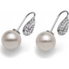 Náušnice s krištáľmi Swarovski Oliver Weber Dual 22417R