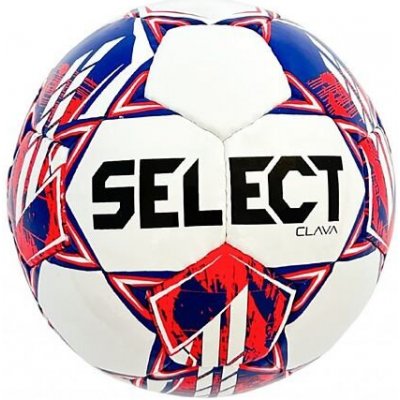 Select FB Clava 2024 futbalová lopta biela-modrá (č. 3)