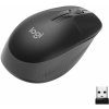 Myš Logitech Wireless Mouse M190, Charcoal, bezdrôtová, optická, symetrická, pripojenie sk (910-005905)