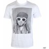 Tričko metal PLASTIC HEAD Nirvana Kurt Cobain Čierna biela