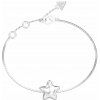 Guess Hravý oceľový náramok s hviezdičkou Iconique JUBB05546JWRH 18,4 cm