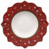 Hlboký tanier, červený, priemer 26 cm, kolekcia Toy 's Delight - Villeroy & Boch